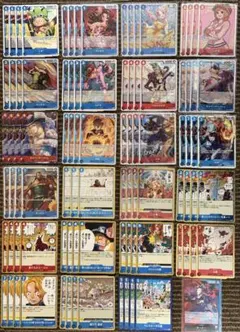 ワンピースカード　赤青ルーシーデッキパーツ