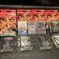 ルフィ&エース スタートデッキEX ８個　まとめ売り　おまけパラレル５枚付き