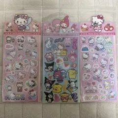 サンリオシール ステッカー 3シートセット⑤