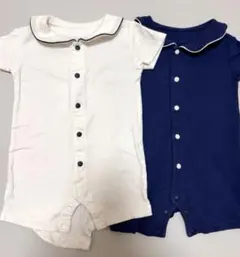 UNIQLO ロンパース　60 2枚セット