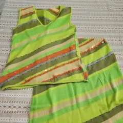 ❇️カジュアル ストライプ セットアップ