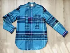 限定 Paul Smith チェック柄 長袖シャツ Lサイズ 17パッチワーク