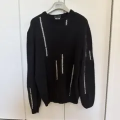GIANNI VERSACE ニット セーター ブラックのサムネイル