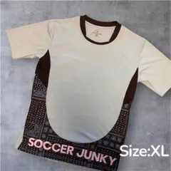 【美品】soccer junky XLサイズ バンダナ柄トレーニングTシャツのサムネイル