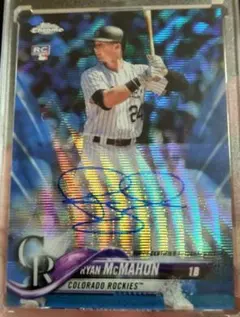 【Topps chrome】McMAHON 直筆サインカード