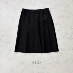 23区/フレアスカート/40/ブラック/ウール混/綺麗め/オフィス/膝丈のサムネイル