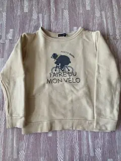 BeBe トレーナー ベージュ　130㎝