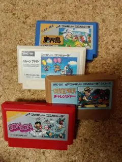☆【レトロゲーム・アクションゲーム編】SONSON含む4点 FC★