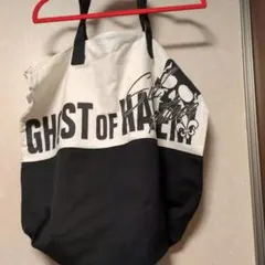 GHOST OF HARLEM トートバッグ ホワイト/ブラック