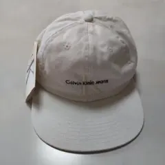 沼*沼様 90s USA Calvin Klein Jeans ホワイトキャップ