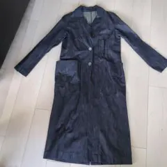 美品　ベータ　デニムロングコート　デニム　コットン100%