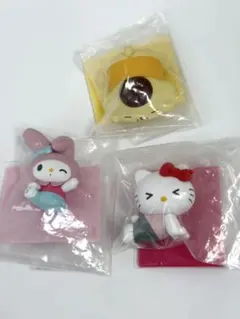 【新品】みんなでヨガフィギュア／マイメロ／キティ／ポムポムプリン／サンリオ