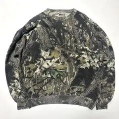 リアルツリー　スウェット　ジャージーズ　USA製 モッシーオーク