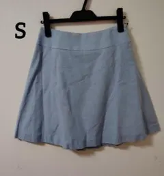 MISCHMASCH【未使用】バックリボン付きフレアスカート　S　タグ付き