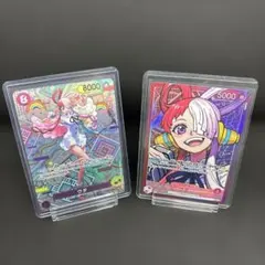 ワンピースカード　ウタ　SPカード　リーダーパラレルセット Amazon.co.jp: ワンピースカード ウタ SPカード リーダーパラレル 2枚