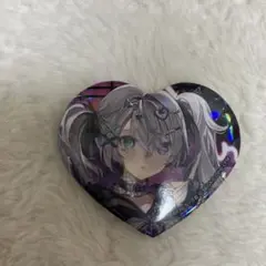 プロセカ　キラキラビッグハート型缶バッチ　初音ミク　ニゴミク　vol.2