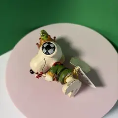 ジャンク品　スヌーピーエルフオーナメント　何度も倒れるスヌーピー