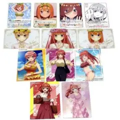 五等分の花嫁カード12枚セット