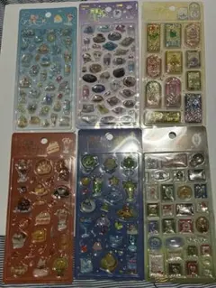 きゅるるんシール　喫茶アラモード　6種セット