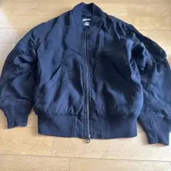 黒 MA-1 フライトジャケット