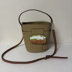 おじゃじゃ様専用 モフサンド 2wayバッグ ショルダーバッグ バケットバッグ