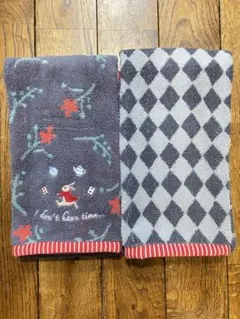 《不思議の国のアリス》フェイスタオル 2枚セット