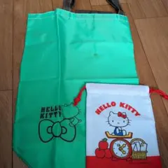 ハローキティ トートバッグと巾着袋セット新品未使用