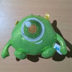 モンスターズインク　ボールチェーン付きマスコット　マイク