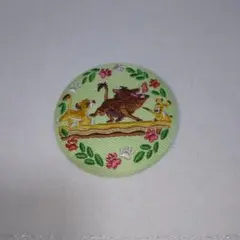 ディズニー刺繍缶バッジ　ライオンキング