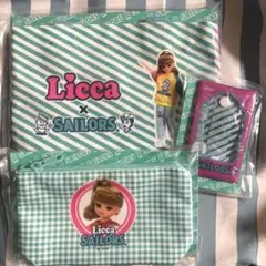 リカちゃん くじ　ポーチ トートバッグ ミニクリアポーチ 計3点セット
