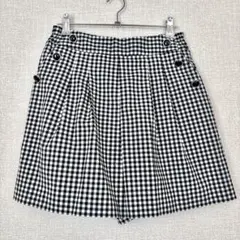 COLZA ショートパンツ　キュロットスカート ギンガムチェックのサムネイル
