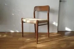 極美品 / ヴィンテージ 【モラー 75】ペーパーコード新品 / yチェア