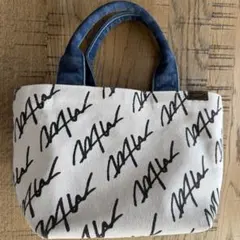 wtw トートバッグ　デニムハンドルのサムネイル