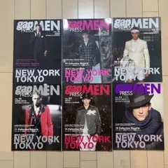 【希少】gap PRESS MEN ニューヨーク／東京12冊2007〜2013￼