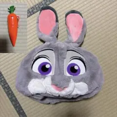 上海ディズニー ジュディ 被り物 ファンキャップ にんじんボールペン付