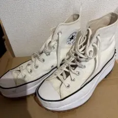 Converse All Star ホワイト ハイカット スニーカー