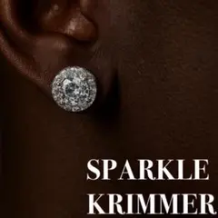 【最高品質】ダイヤピアス8mm【silver】