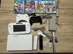 Wii U 本体(8GB)ゲームソフト4本セット