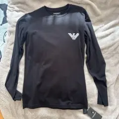 EMPORIO ARMANI ブラック 長袖カットソー M