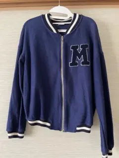 美品 ZARA スタジャン風ブルゾン 164