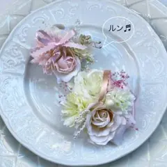 春の花束みたい♡親子コサージュ(単品もOKです♡)51.52