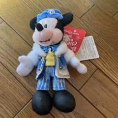 ディズニーランド　クリスマスウィンター2016 ミッキー　ぬいぐるみバッジ