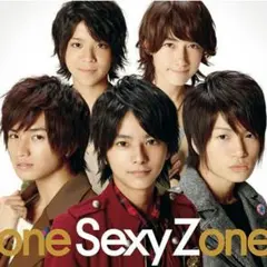 one Sexy Zone  初回限定盤