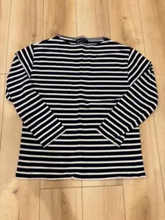 SAINT JAMES ストライプ 五分袖 Tシャツ S
