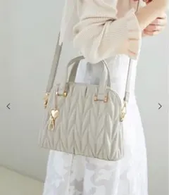 【MAJESTIC LEGON】キルティングバッグ