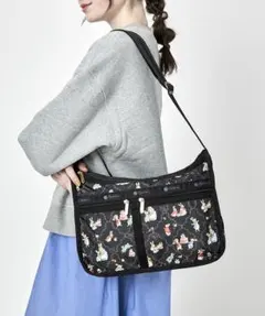 レスポートサック　ピーターラビット　ショルダーバッグ　ブラック