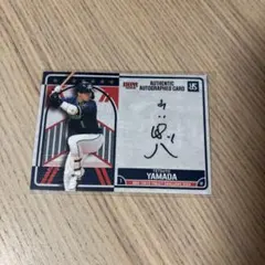 BBM 2024 ヤクルトスワローズ 山田哲人 直筆サインカード