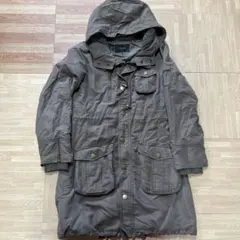 COLZA ブラウン モッズコート L レディース　美品　アウター　L カーキ色