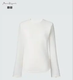 UNIQLOユニクロ　マメクロゴウチ　シアークルーネックT オフホワイト　XL