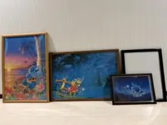 ディズニージグソーパズル額付き 7点セット